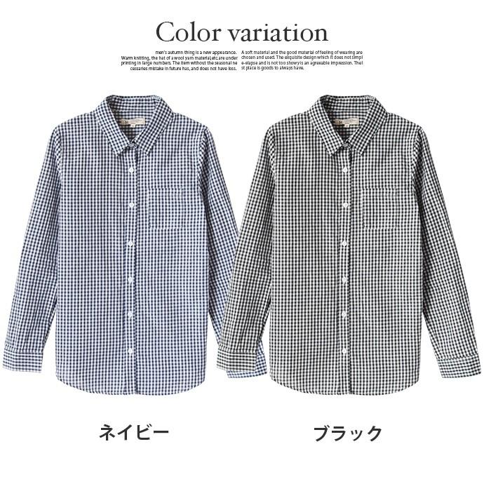 ブラウス シャツ チェックシャツ レディース トップス 長袖 ギンガムチェック コットン 薄手 綿100 値下げ Sale メ Shotーショットー 通販 Yahoo ショッピング