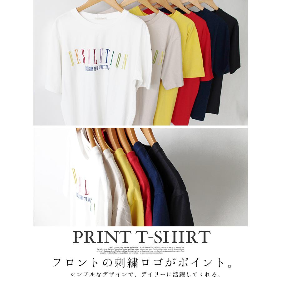 Tシャツ プリントTシャツ 半袖 トップス レディース 立体 刺繍 プリント カラフル クラシック カー 車 インナー クルーネック 丸首 送料無料 |  | 23