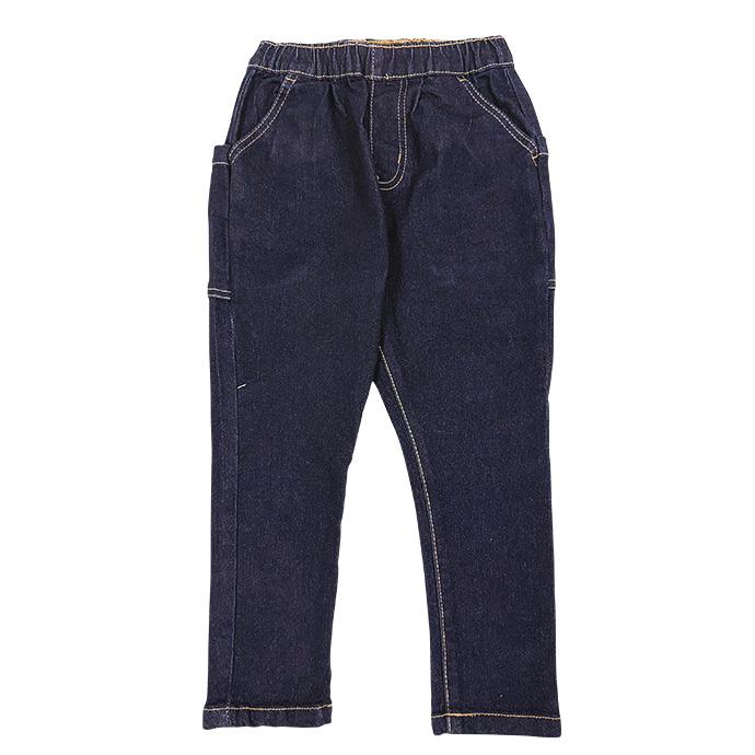 タイムセール デニムパンツ キッズ テーパードパンツ 長ズボン 子供服 男の子 男児 ウエストゴム ストレッチ デイリー 保育園 幼稚園 通学 送料無料 |  | 08