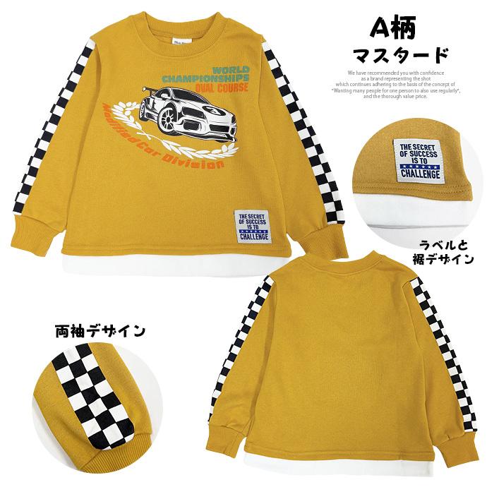 タイムセール トレーナー スウェット プルオーバー 長袖 トップス 裏毛 車 緊急車両 救急車 パトカー 消防車 アソート 子供服 キッズ 男の子 男児 送料無料 |  | 13