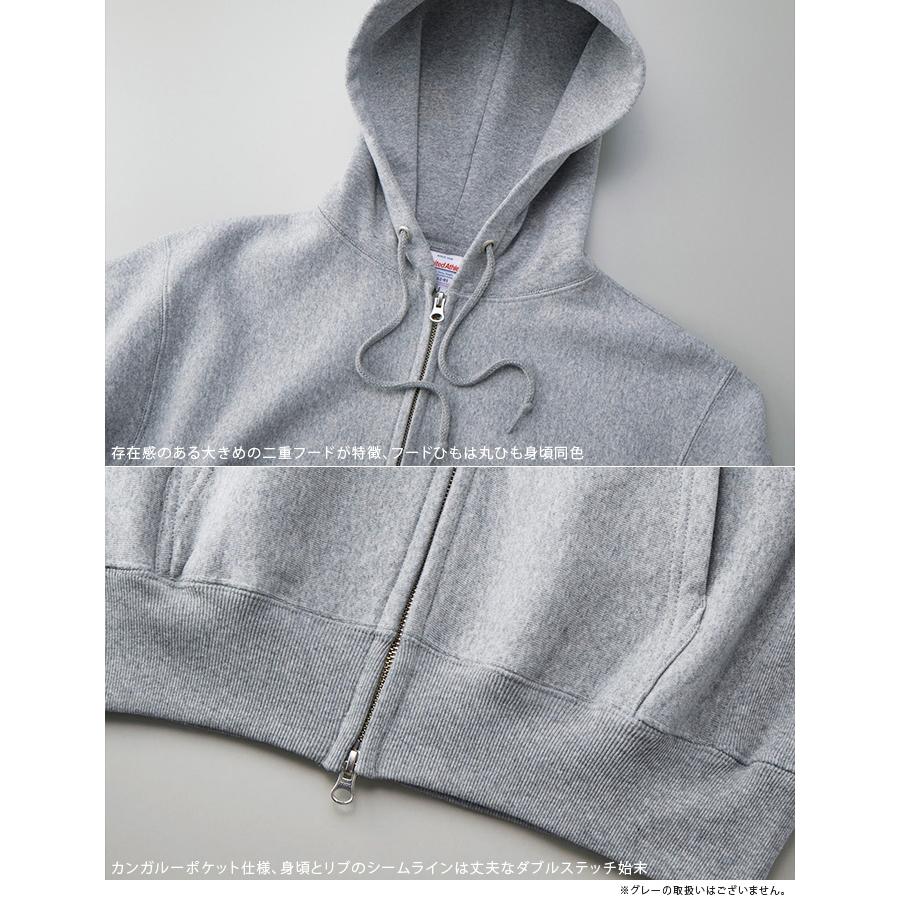 United Athle ユナイテッドアスレ パーカー ジップパーカー ダブルジップ フード 12オンス ヘビーウェイト 裏起毛 長袖 ユニセックス 送料無料 |  | 05