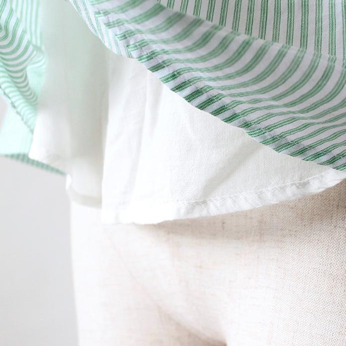 レディース オフショル オフショルダー カットソー ブラウス 7分袖 ストライプ オフショルブラウス メール便なら送料無料 値下げ |  | 13