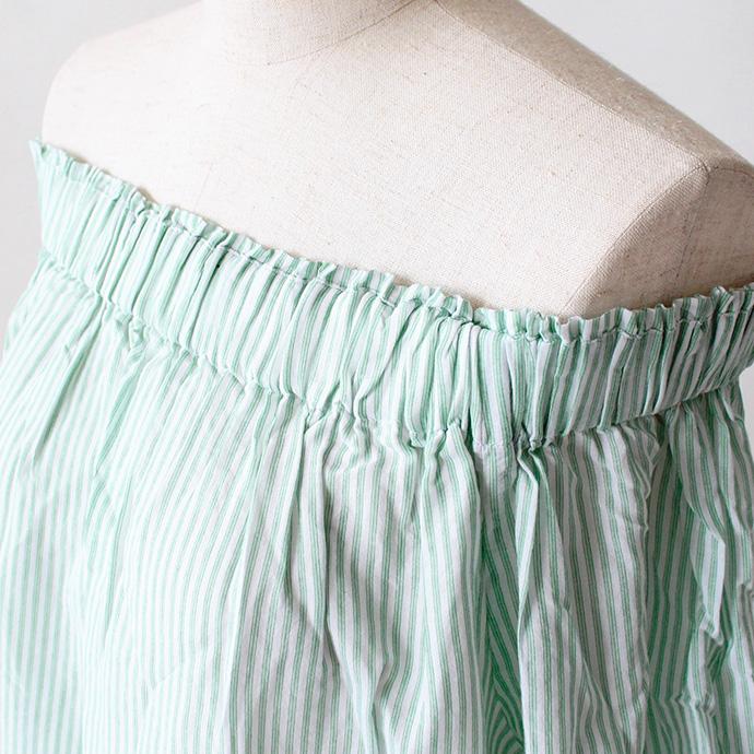 レディース オフショル オフショルダー カットソー ブラウス 7分袖 ストライプ オフショルブラウス メール便なら送料無料 値下げ |  | 11