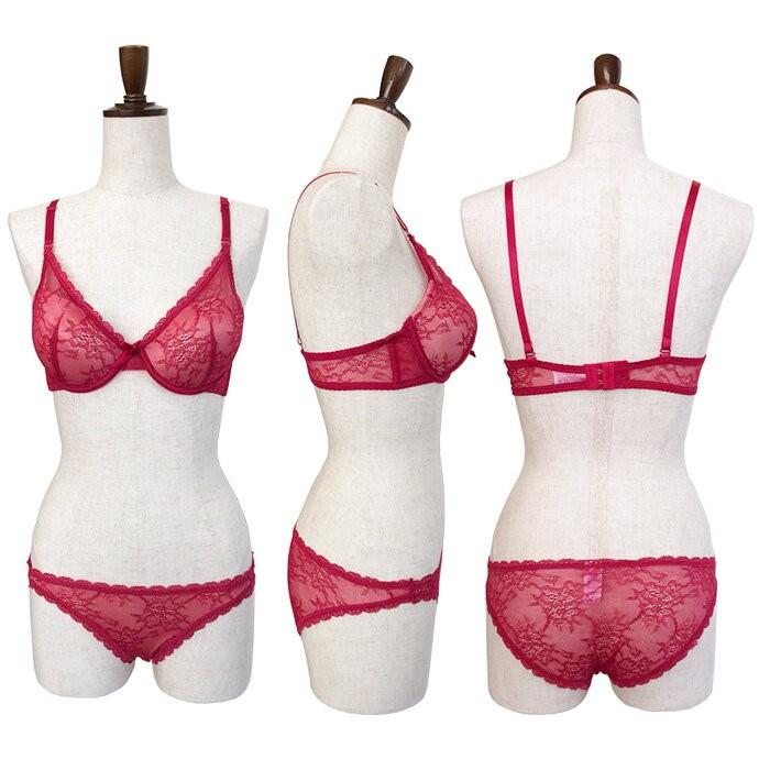 ブラジャー ブラ&ショーツセット 盛りブラ 下着 女性下着 ショーツ セット 盛り 谷間 レース リボン 上下 かわいい アジャスター |  | 15