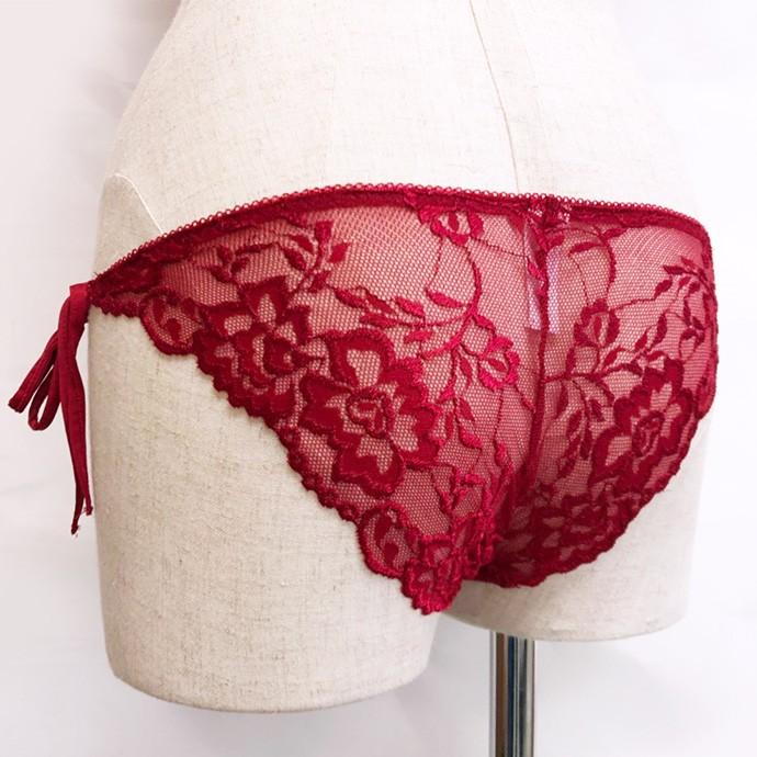 ブラジャー ブラショー 盛りブラ 盛り 谷間 ショーツ セット レース リボン 紐 紐パン セクシー 大人可愛い レディース 花 刺しゅう 透け |  | 06