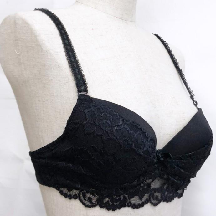 ブラジャー ブラショー 盛りブラ 盛り 谷間 ショーツ セット レース リボン 紐 紐パン セクシー 大人可愛い レディース 花 刺しゅう 透け |  | 09