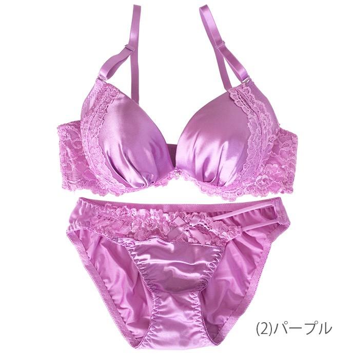 ブラジャー ショーツセット ブラ ブラショーツセット 女性下着 下着 盛りブラ レディース レース 花 サテン 光沢 セクシー 上下 かわいい 8133 Shotーショットー 通販 Yahoo ショッピング