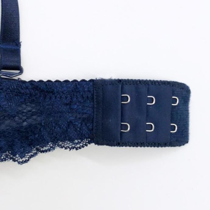 ブラジャー ブラショー 盛りブラ 盛り 谷間 ショーツ セット サテン レース リボン バラ 花 ビジュー セクシー 大人可愛い ネイビー ピンク 下着 レディース |  | 02