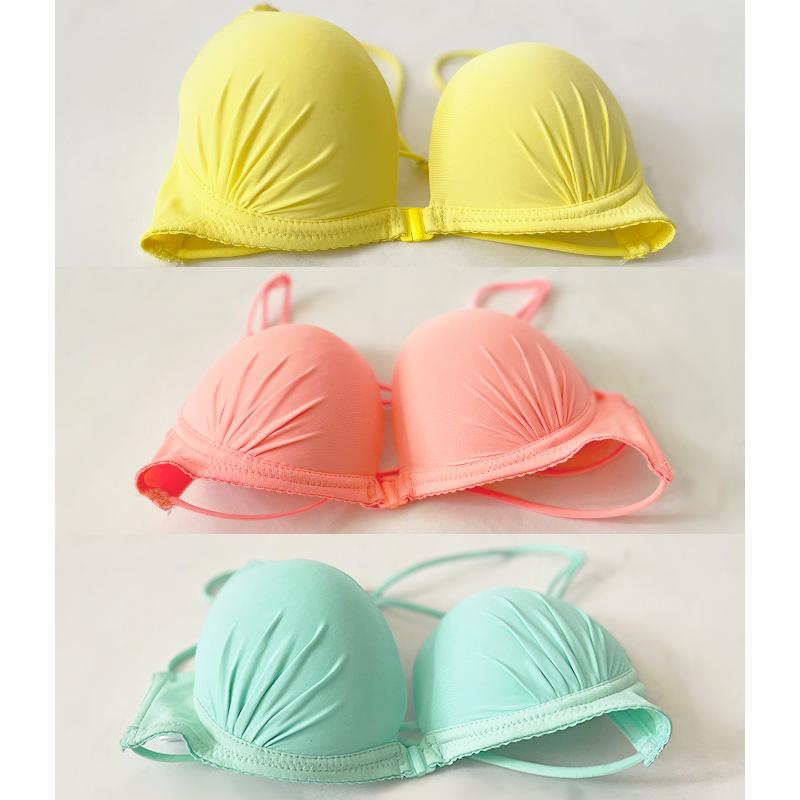 ブラジャー ショーツ ブラショー セット フロントホック バッククロス 下着 上下 調整可能（メ) 送料無料 |  | 12