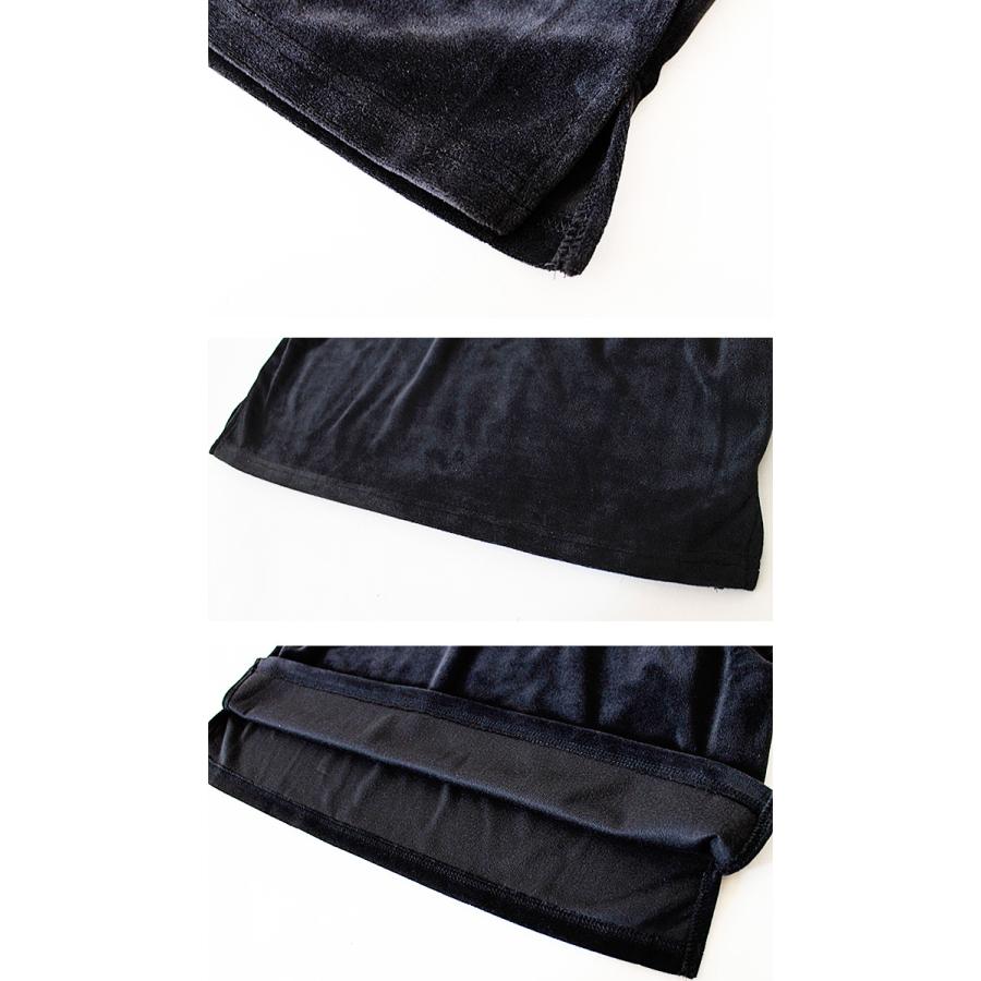 レディース フラワー 刺繍 プリント ベロア PO プルオーバー 半袖 スリット 高級感 カジュアル 丸首 クルーネック |  | 12