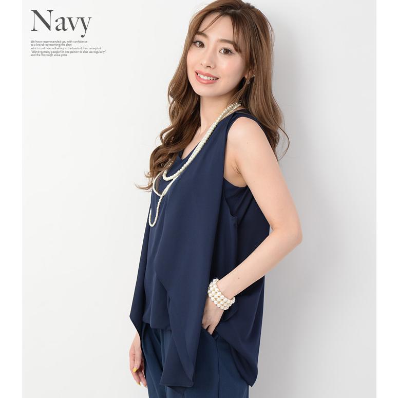 値下げ パーティードレス ドレス 結婚式 ジレ セット 上下組 パンツドレス パンツ 無地 パーティドレス 結婚式ドレス フォーマル レディース 送料無料 |  | 06