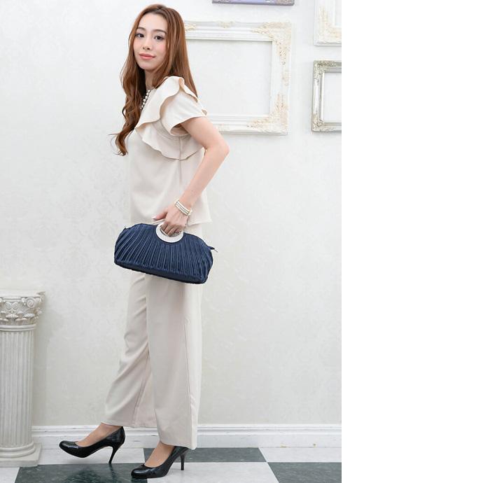 コロナ 支援 応援 値下げ ドレス パーティードレス 結婚式 パンツドレス フリル フリルスリーブ セットアップ ワイドパンツ パーティドレス 送料無料 |  | 12