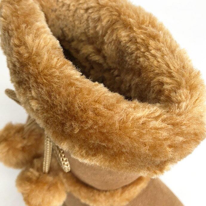ムートンブーツ ムートン ブーツ 子供靴 靴 くつ ボア シューズ キッズ あったか 防寒 リボン ボンボン 飾り ジュニア こども |  | 10