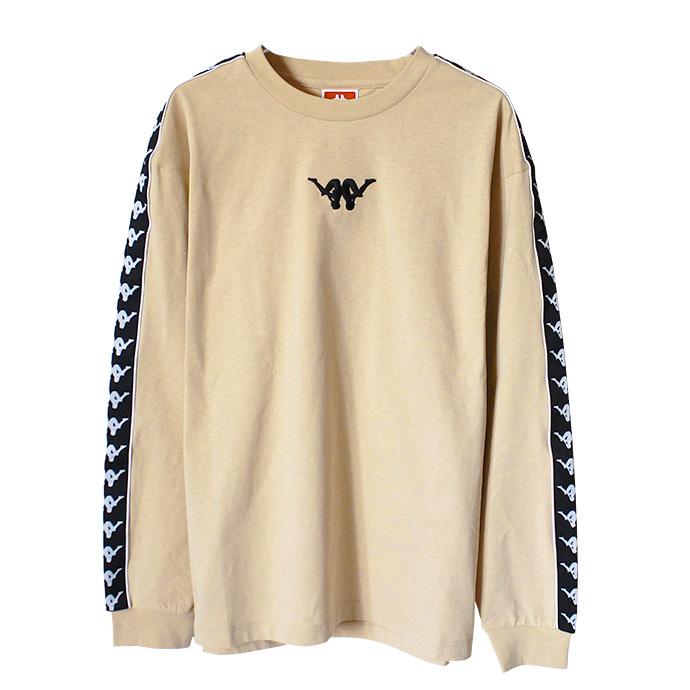 メンズ Kappa カッパ Tシャツ ロンT 長袖 トップス クルーネック