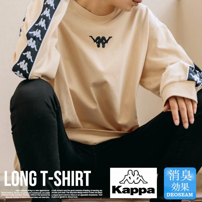 メンズ Kappa カッパ Tシャツ ロンT 長袖 トップス クルーネック