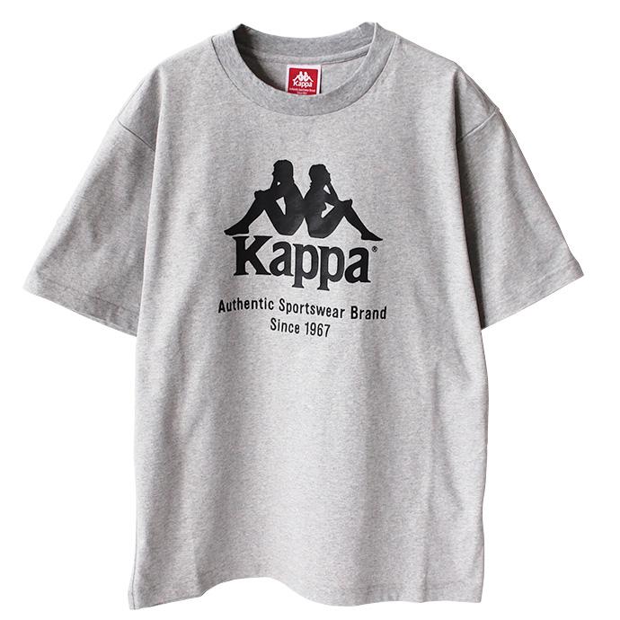 メンズ Kappa カッパ Tシャツ 半袖 トップス クルーネック 天竺