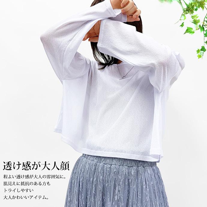 タイムセール カットソー Tシャツ ロンT シースルー シアーカットソー インナー 丸首 長袖 ショート丈 クロップド丈 レギュラー丈 ゆったり レディース 送料無料 |  | 24