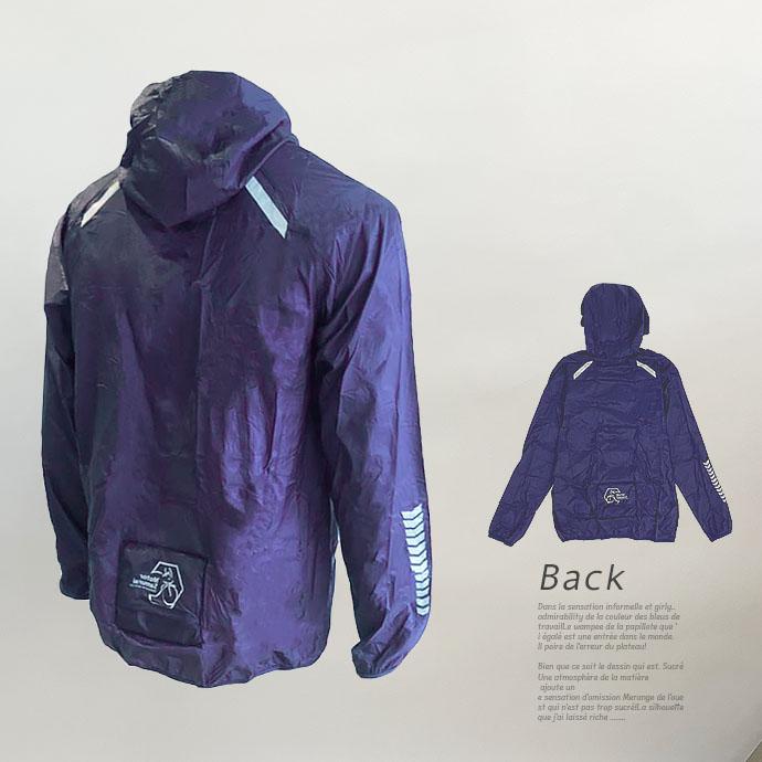 ジャケット パーカー ナイロン フーディー 軽量 防風 撥水 UVカット リフレクター 折りたたみ パッカブル 山城 バイク ライダー 送料無料 |  | 11