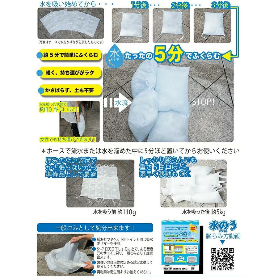 《災害対策応援価格》脱水処理剤 浸水対策 土不要 災害対策 水害対策 災害 自然災害 水害 工事現場 豪雨対策 防災 災害対策 大雨 台風 送料無料 SHOT ショット |  | 03