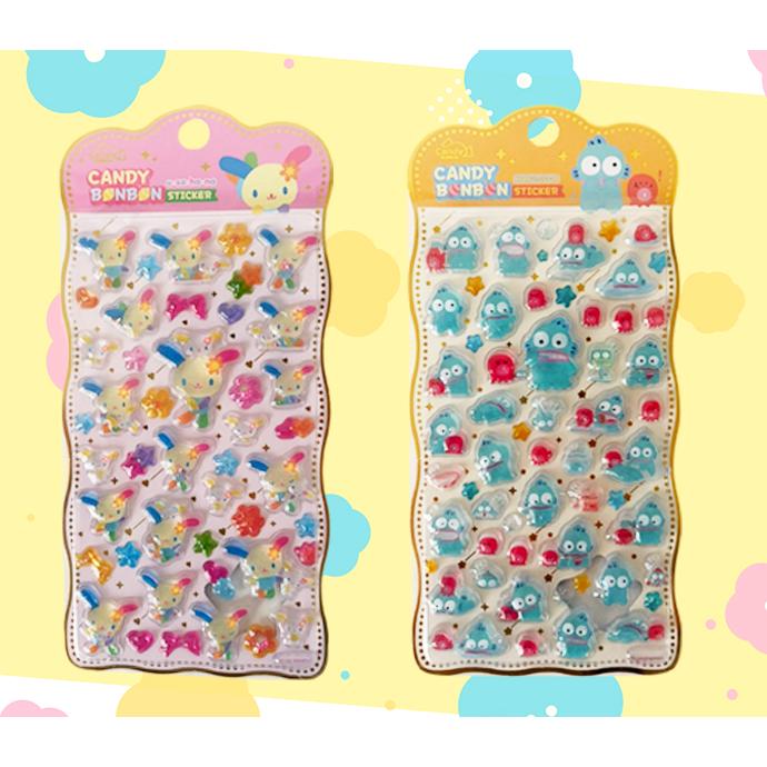 サンリオ　シール　まとめ売り　正規品　ぷっくりシール シール ぷくぷく ぷっくり サンリオ sanrio うさはな ハンギョドン