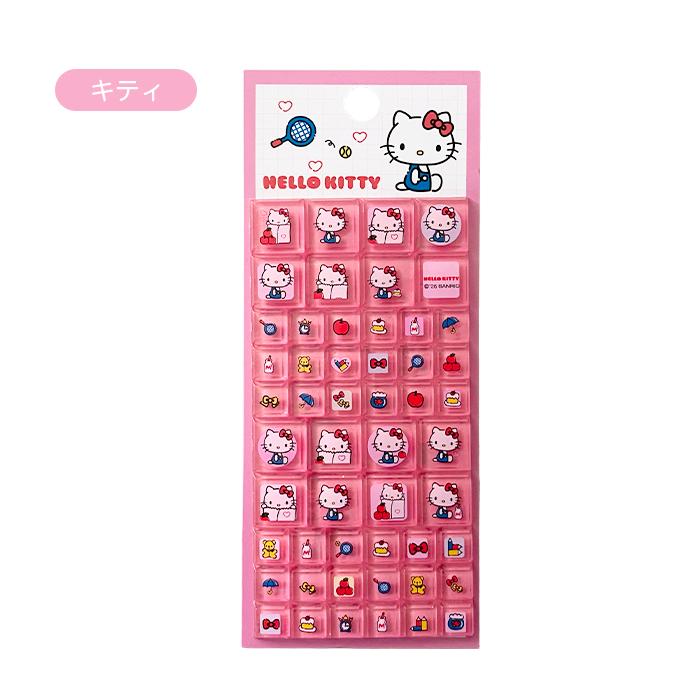 シール ステッカー ぷくぷく ぷっくり タイルシール 立体 バラ売り