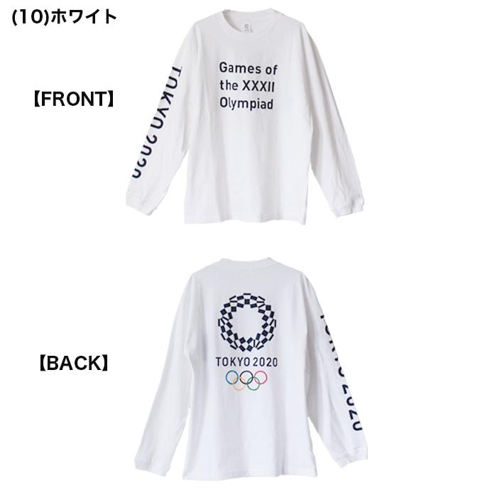 Tシャツ ロンT トップス メンズ 東京五輪 2020 東京オリンピック 長袖