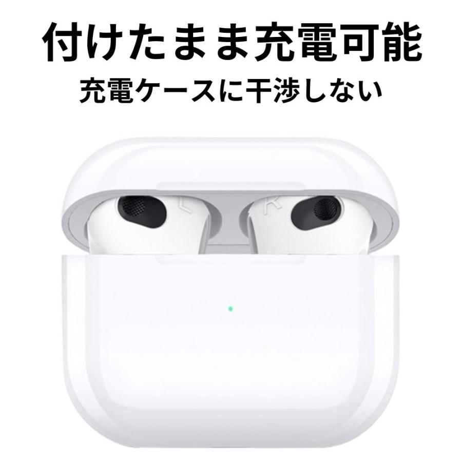 4個入り】 AirPods イヤーピース 第3世代 対応 Airpods3 イヤーカバー