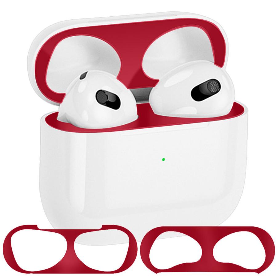 AirPods Proダストガード スキンシール　緑