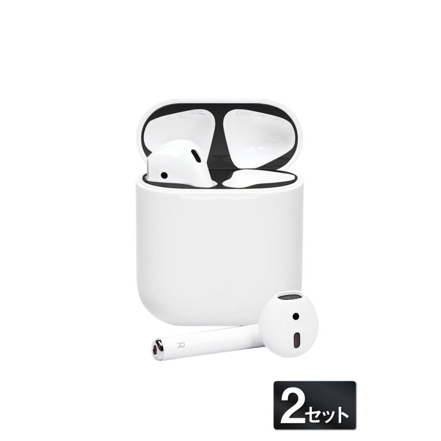 AirPods Pro / AirPods 第一世代 ダストガード エアーポッズ ケース カバー 汚れ防止 【2組入】｜shotr｜17