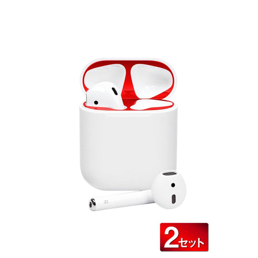 AirPods Pro / AirPods 第一世代 ダストガード エアーポッズ ケース カバー 汚れ防止 【2組入】｜shotr｜18