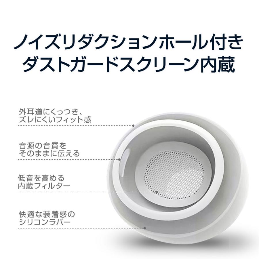 【 S M L サイズ セット】 イヤーピース AirPods Pro 対応 シリコン製 エアーポッズプロ 対応 イヤーチップ 柔らかい 滑り止め 純正 と変わらない着け心地｜shotr｜04