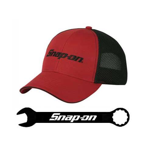 Snap On スナップオン メッシュキャップ 帽子 Foam Mesh Cap Red Black Demo M Studios Com