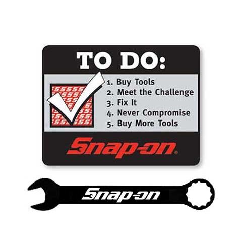 Snap-on（スナップオン）ステッカー「TECH ”TO DO” LIST DECAL