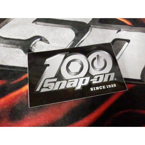 Snap-on（スナップオン）ステッカー「100th BLACK DECAL」｜shouei-st｜02