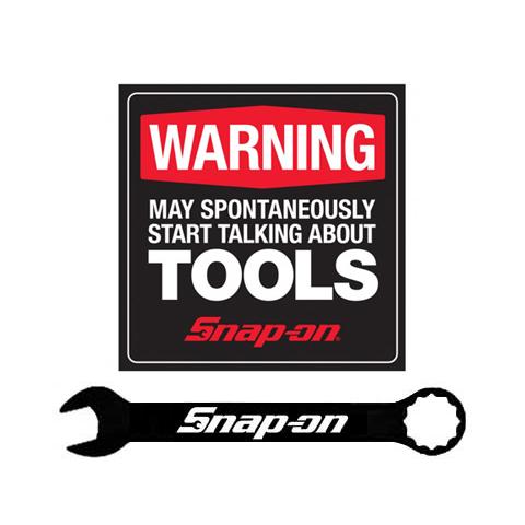 snap-on   ノベルティ  ステッカー Snap-on（スナップオン）ステッカー「WARNING DECAL」 : ショウエイ