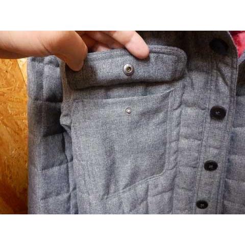 春秋冬用】Snap-on（スナップオン）ジャケット「QUILTED SHIRT