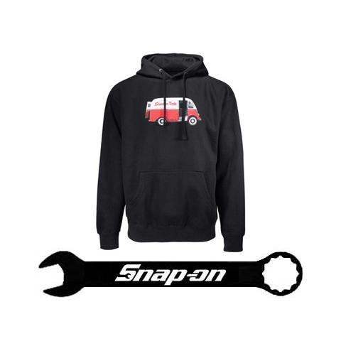 Snap-on（スナップオン）パーカー「VINTAGE VAN BLACK HOODIE 