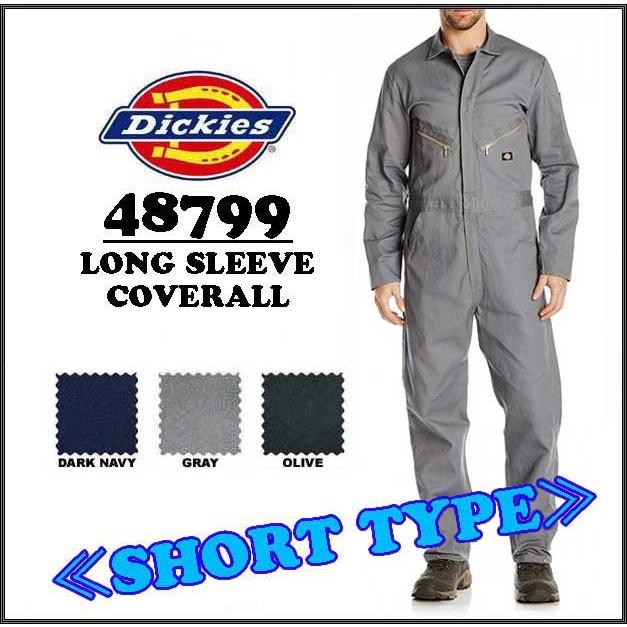 新品未使用 希少サイズ ディッキーズ オールインワン つなぎ グレー 3X Dickies（ディッキーズ） デラックスカバーオール（ブレンド）<長袖