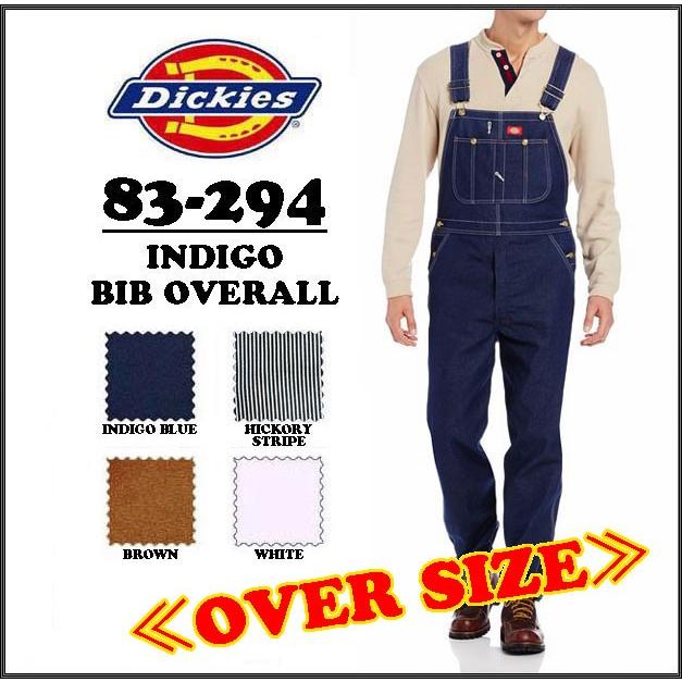 Dickies ディッキーズ オーバーオール インディゴブルー 【W50】 Dickies ディッキーズ オーバーオール インディゴブルー 【W50】 ○O36