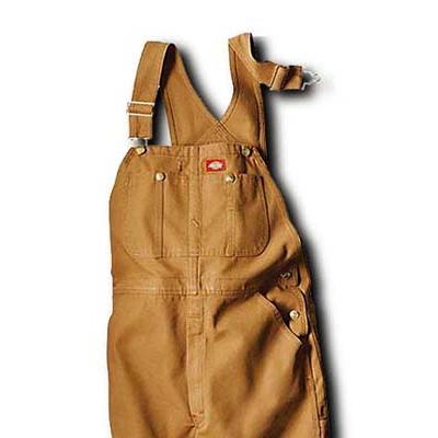 Dickies（ディッキーズ）オーバーオール<サロペット>ブラウンダック【オーバーサイズ】｜shouei-st