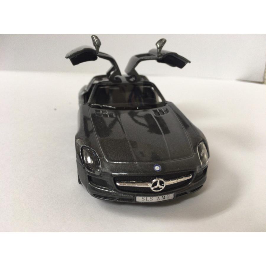 ミニカー KiNSMART プルバック 1:36 メルセデスベンツ SLS AMG : 昭