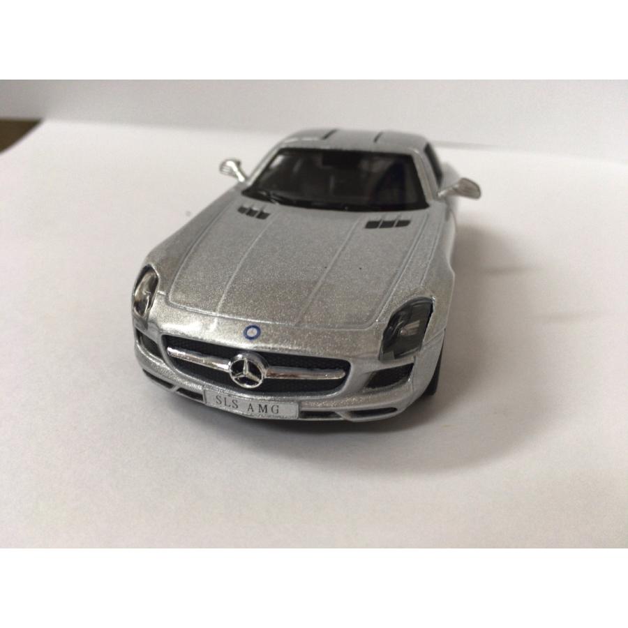 ミニカー KiNSMART プルバック 1:36 メルセデスベンツ SLS AMG : 昭