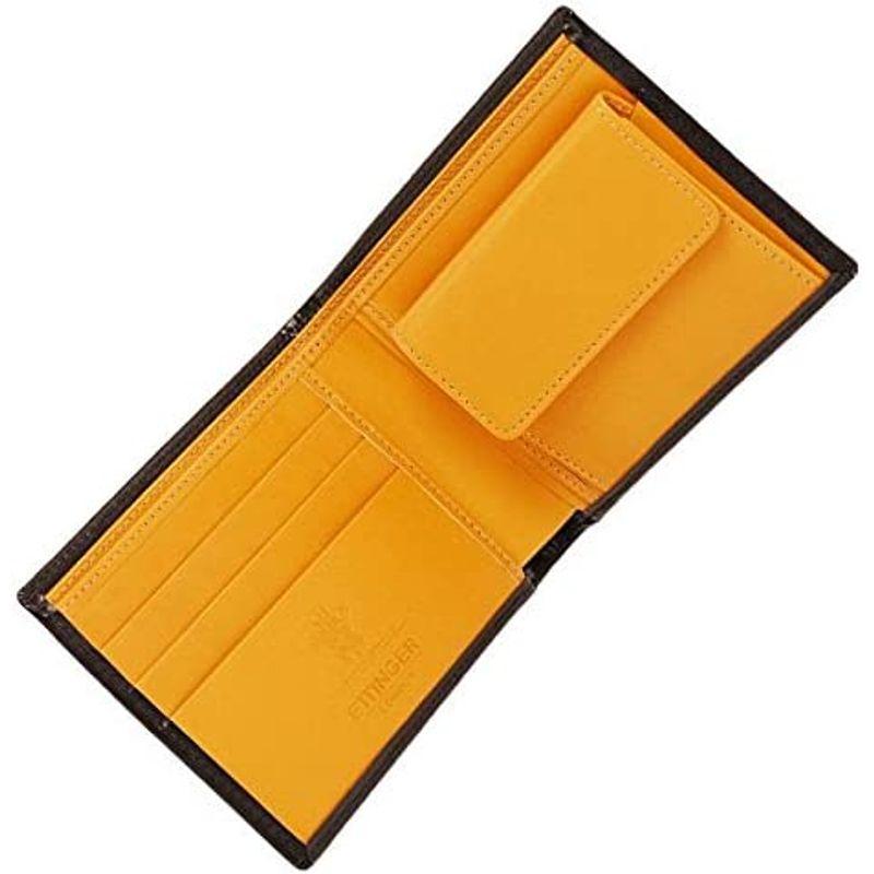 エッティンガー ETTINGER 二つ折り財布(小銭入れ付) ブラック BILLFOLD