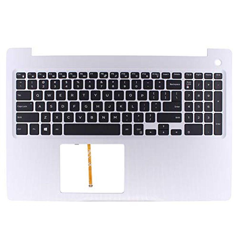 XtremeAmazing シルバーパームレストアッパーケース バックライトキーボード付き MR2KH Dell Inspiron 15 5