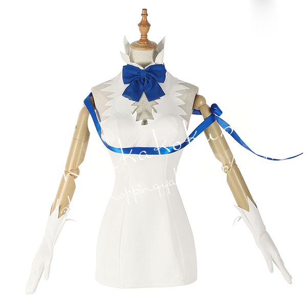 ダンジョンに出会いを求めるのは間違っているだろうか風 ヘスティア コスプレ衣装 ウィッグcosplay 変装 仮装 ハロウィン イベント 撮影 祭り_5