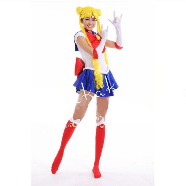 子供用大人用 美少女戦士セーラームーン風 月野うさぎ セーラー 子供用大人用 美少女戦士セーラームーン風 月野うさぎ セーラー