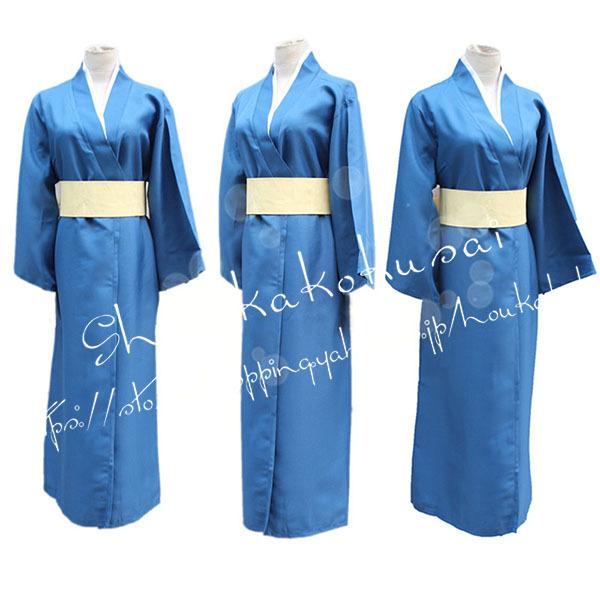 銀魂　桂コスプレ衣装セット ウィッグ付きMサイズ位 銀魂 桂コスプレ衣装セット ウィッグ付きMサイズ位 コスチューム