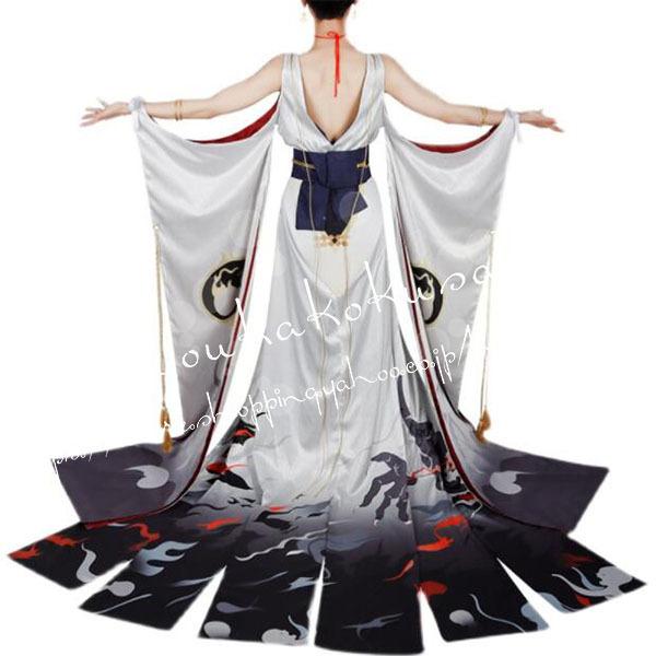陰陽師 キャラクター衣装 風ssr帝釋天覚醒前 Cos服 コスプレ衣装 ウィッグ