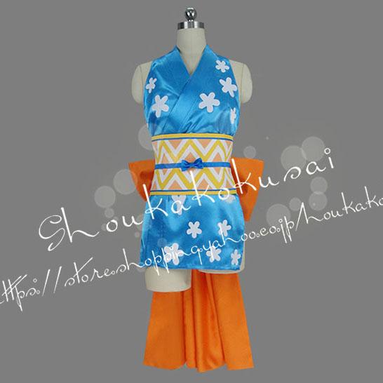 ONE PIECE  ワンピース 海賊王 風  ナミ Nami コスプレ衣装 ウィッグ 靴 cosplay 仮装 変装 ハロウィンコスチューム クリスマス衣装 撮影 舞台装 演出服の画像