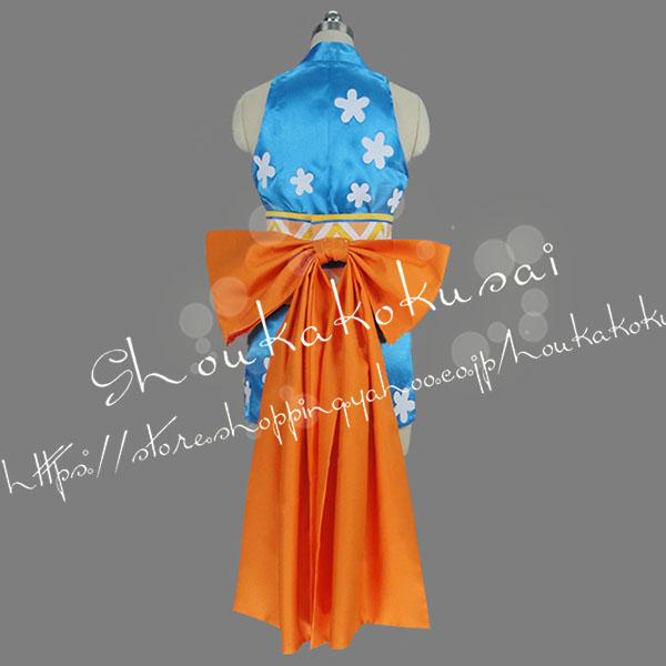 ONE PIECE  ワンピース 海賊王 風  ナミ Nami コスプレ衣装 ウィッグ 靴 cosplay 仮装 変装 ハロウィンコスチューム クリスマス衣装 撮影 舞台装 演出服の画像